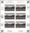 ANK KB 33b Stamp Day 2014 Unmarked - dark