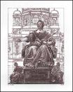Stahlstich "Marien Theresien Denkmal"