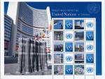 UN greeting stamp sheet United Nations 2015