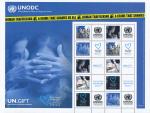 UNO Grußmarkenbogen UNODC 2010